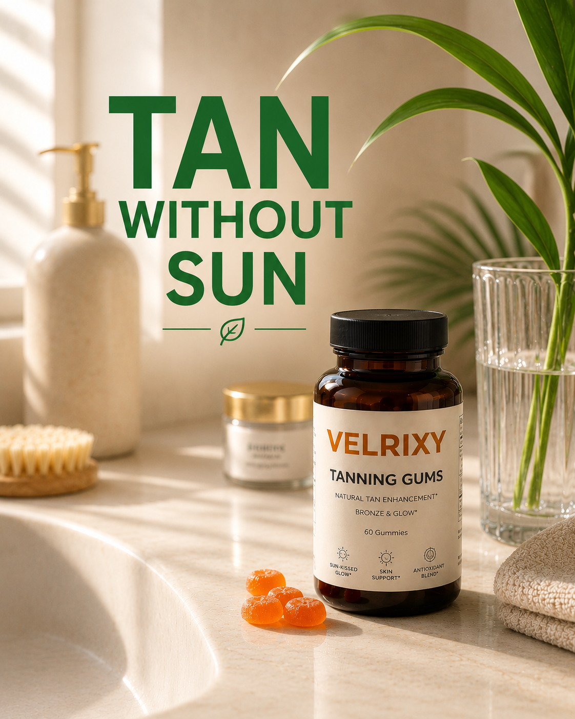 Velrixy-Tanning gums