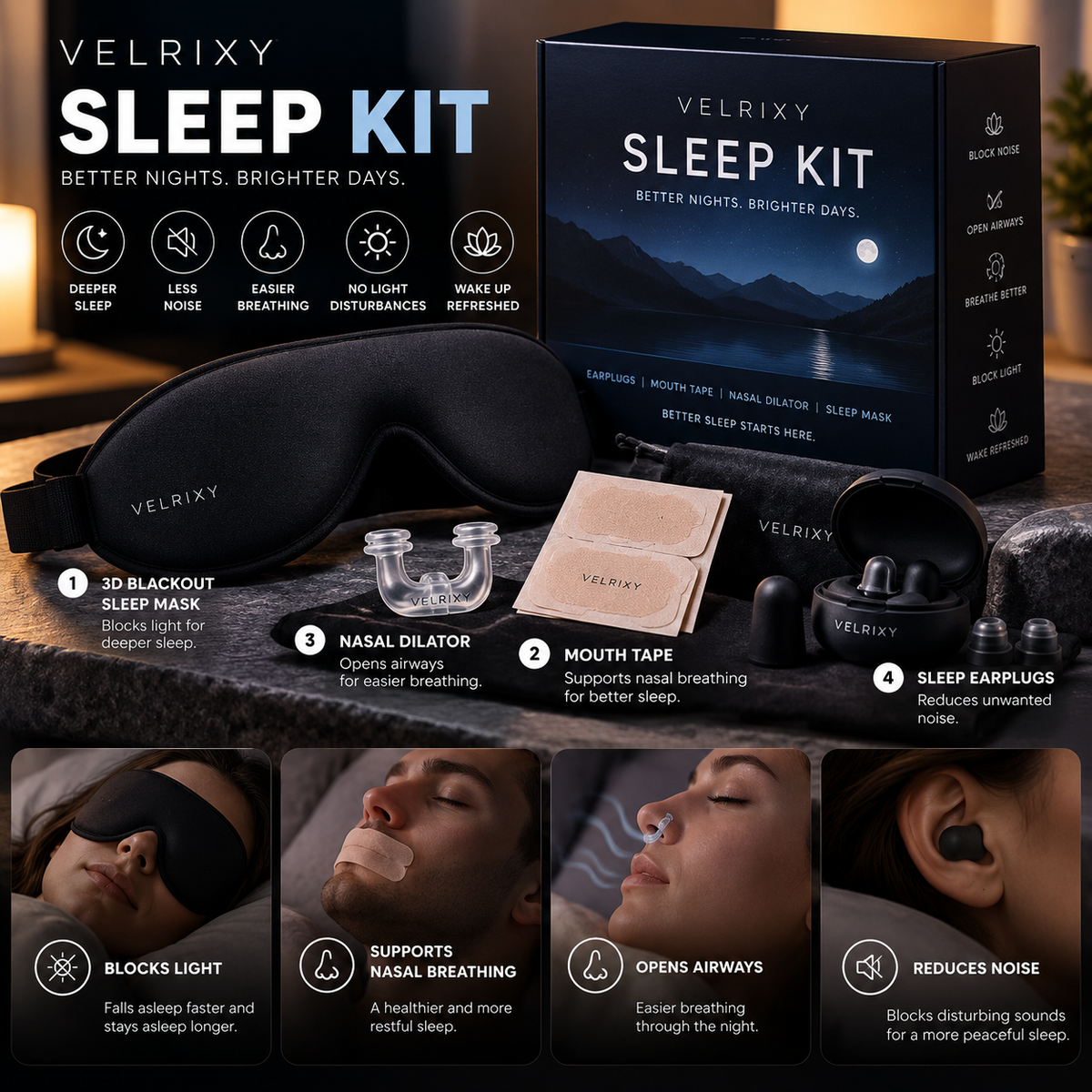 Velrixy -Sleep Kit